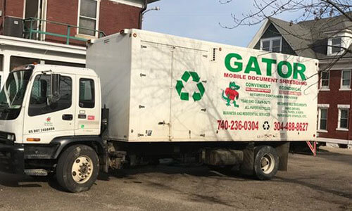 Gator Shredding Truck